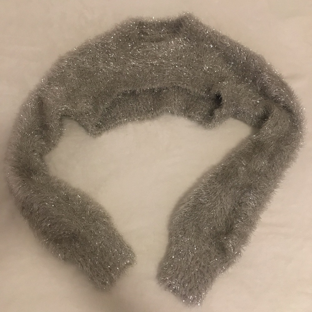 Silver Sparkly Shrug